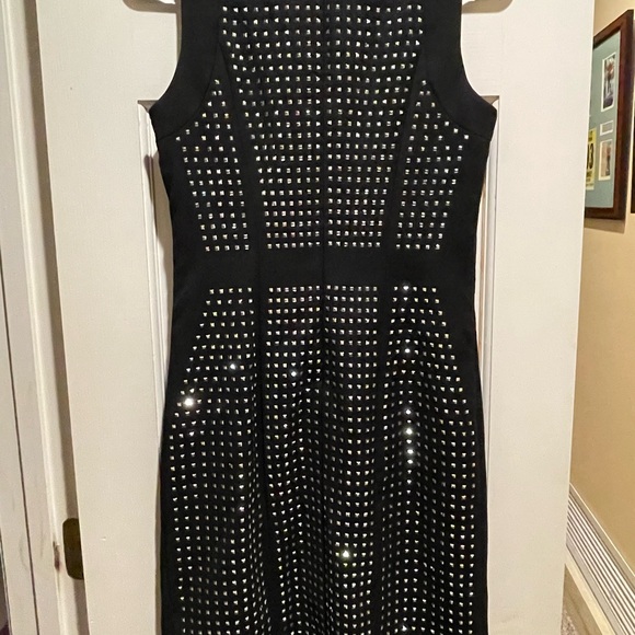 BNWOT Micheal Kors black studded dress - Picture 2 of 5